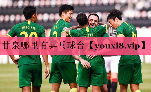 甘泉哪里有乒乓球台